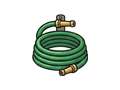 Garden hose illustration