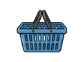 Shopping basket illustration