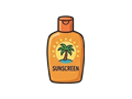 Sunscreen illustration
