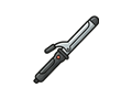 Curling iron illustration