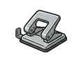 Hole punch illustration