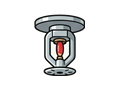 Sprinkler head illustration