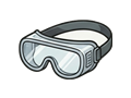 Safety goggles illustration