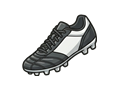Soccer cleat illustration