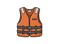 Life jacket illustration