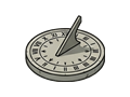 Sundial illustration