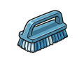 Scrub brush illustration