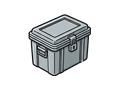Storage bin illustration
