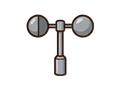 Anemometer illustration