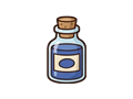 Glaze bottle illustration