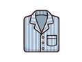 Pajama shirt illustration