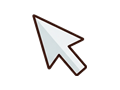 Cursor arrow illustration