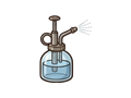 Mist sprayer illustration