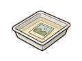 Developer tray illustration