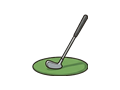 Putter illustration