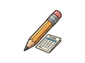 Score pencil illustration