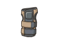 Wrist guard illustration