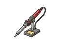 Soldering iron illustration