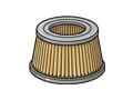Air filter illustration