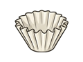 Coffee filter illustration