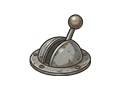 Dome shutter lever illustration