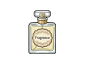 Fragrance bottle illustration