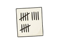 Tally marks illustration