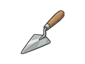 Trowel illustration